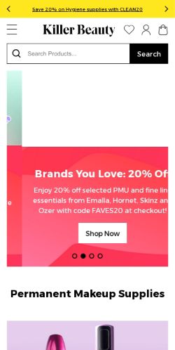 Mobile page screenshot