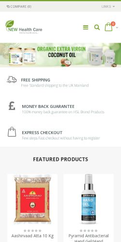 Mobile page screenshot