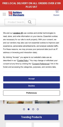 Mobile page screenshot