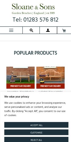 Mobile page screenshot