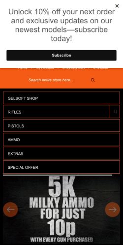 Mobile page screenshot