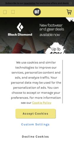 Mobile page screenshot