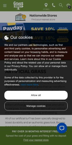 Mobile page screenshot