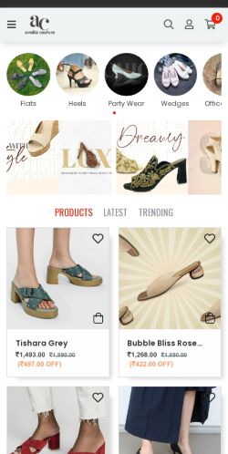 Mobile page screenshot