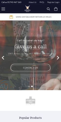 Mobile page screenshot