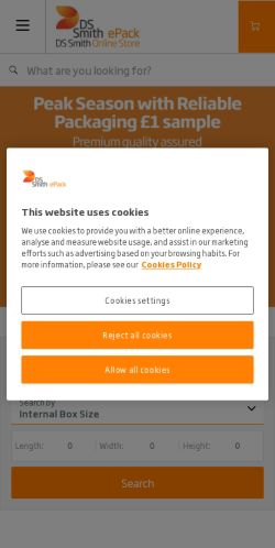Mobile page screenshot