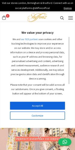 Mobile page screenshot