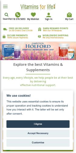 Mobile page screenshot
