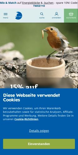 Mobile page screenshot