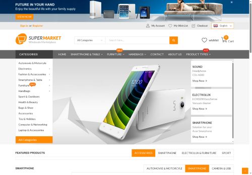 Desktop page screenshot