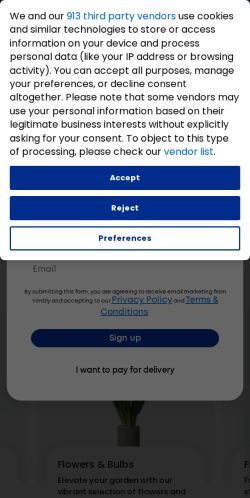Mobile page screenshot