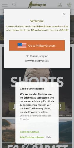 Mobile page screenshot