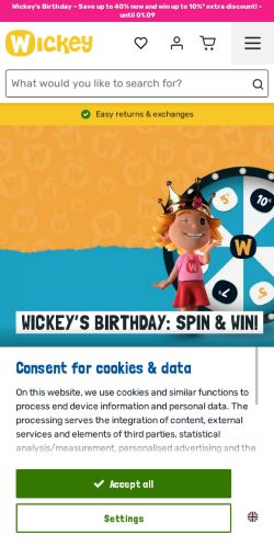 Mobile page screenshot