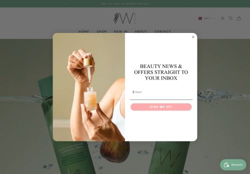 Desktop page screenshot