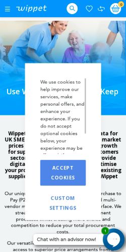 Mobile page screenshot