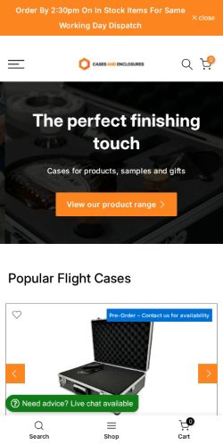 Mobile page screenshot