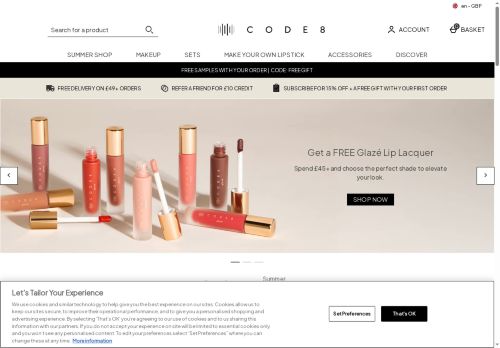 Desktop page screenshot