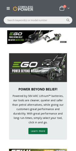 Mobile page screenshot