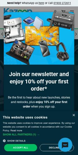 Mobile page screenshot