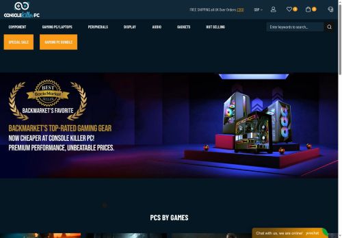 Desktop page screenshot