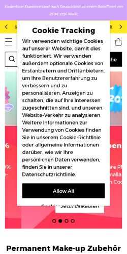 Mobile page screenshot