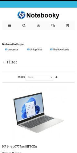 Mobile page screenshot