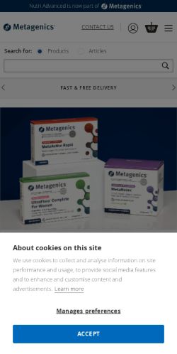 Mobile page screenshot