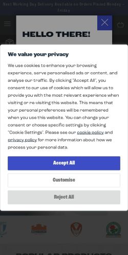 Mobile page screenshot