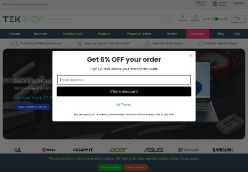 Desktop page screenshot