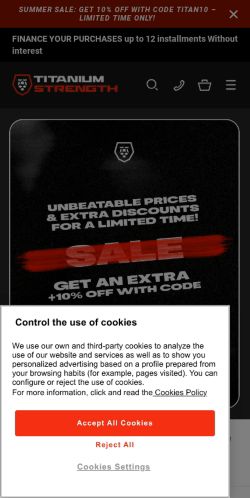 Mobile page screenshot