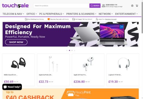 Desktop page screenshot