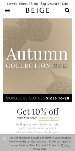 Mobile page screenshot