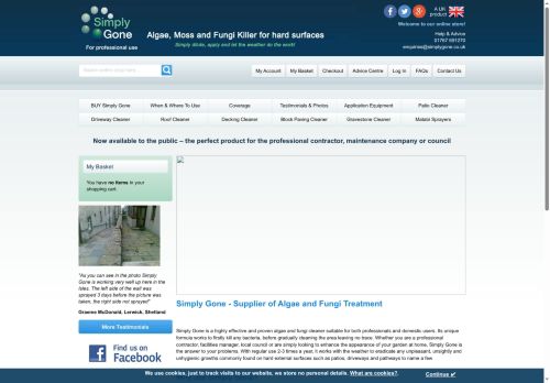 Desktop page screenshot