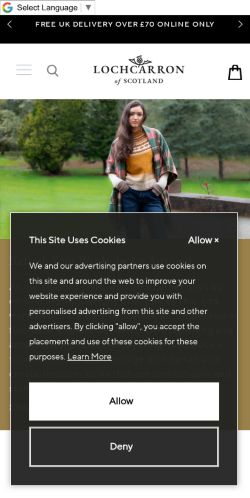 Mobile page screenshot