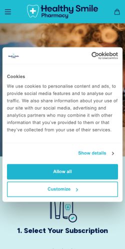 Mobile page screenshot