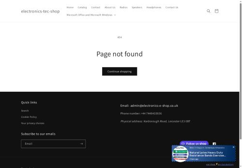 Desktop page screenshot