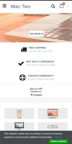 Mobile page screenshot