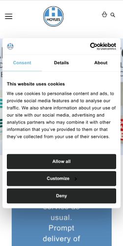 Mobile page screenshot