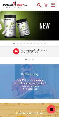 Mobile page screenshot