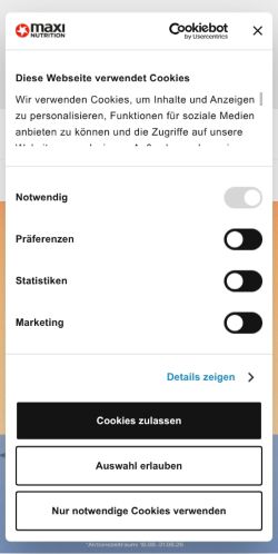 Mobile page screenshot