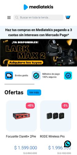 Mobile page screenshot