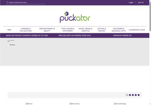 Desktop page screenshot