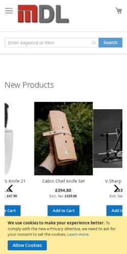Mobile page screenshot