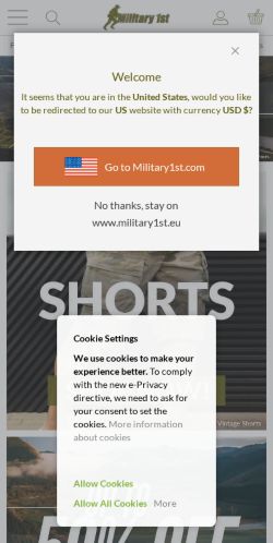 Mobile page screenshot