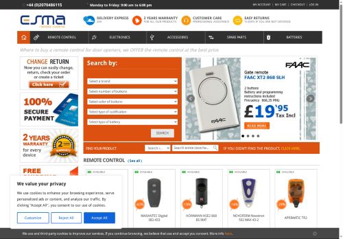 Desktop page screenshot