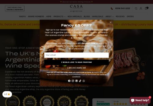 Desktop page screenshot