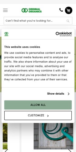 Mobile page screenshot