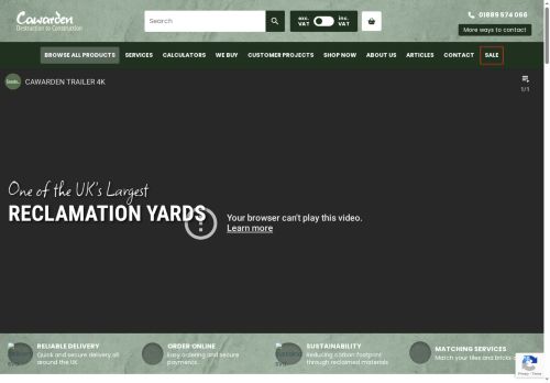 Desktop page screenshot