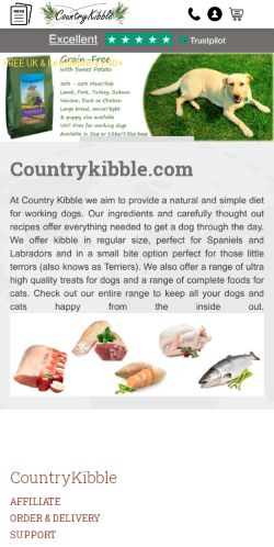 Mobile page screenshot