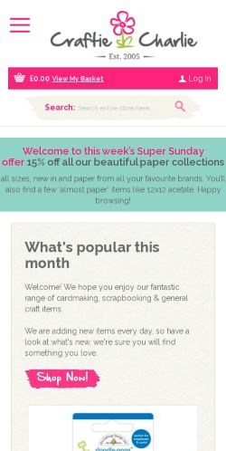 Mobile page screenshot